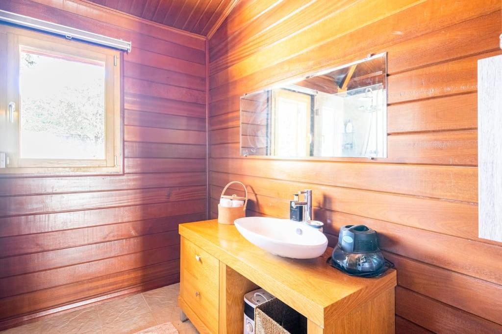 Wooden House Minde Exterior photo